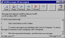 WinMessenger in Windows 95