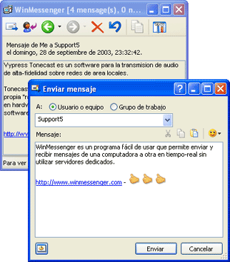 Como un WinPopup "DeLuxe" para comunicarse en una red local